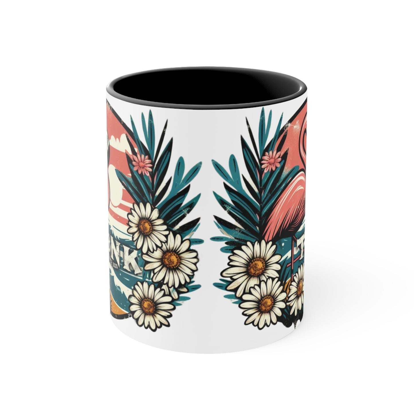 TROPICAL VIBES FLAMINGO MUG- T8NK