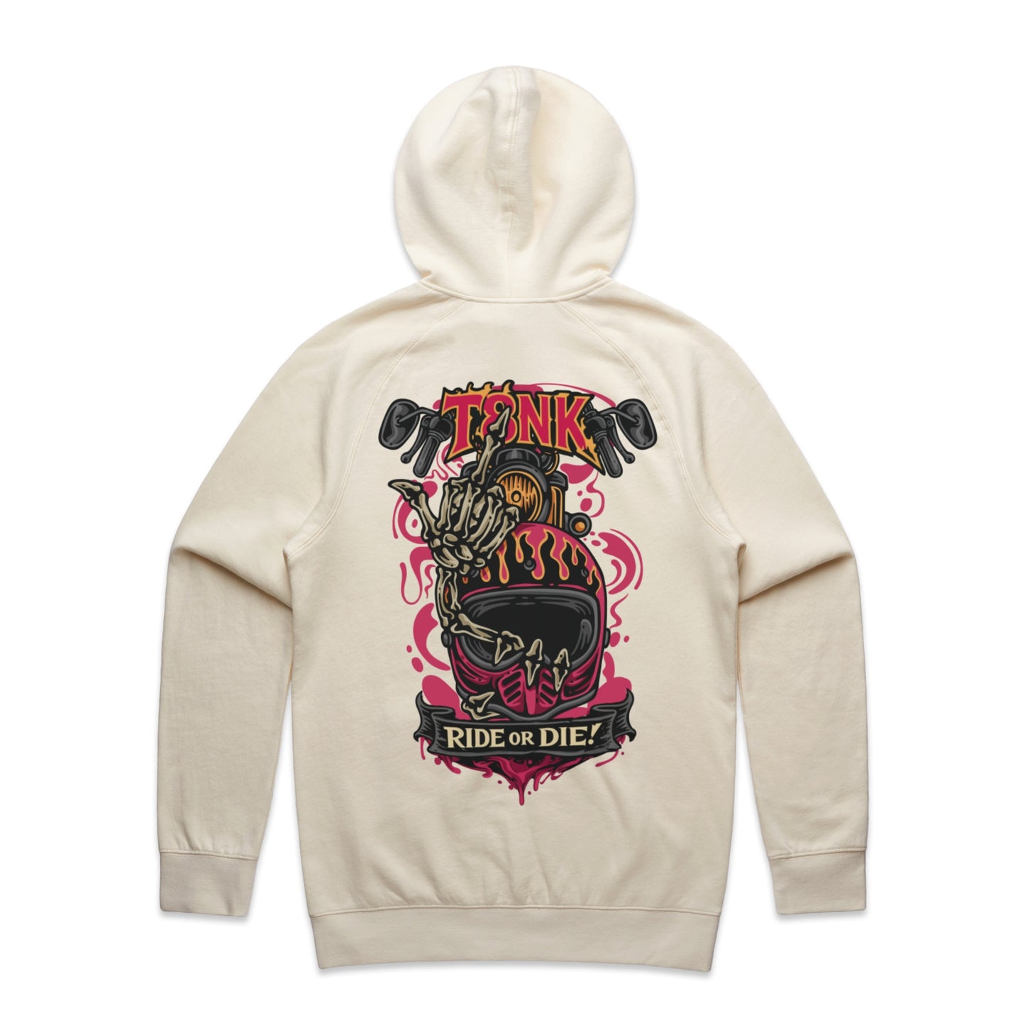 Ride Free Helmet | Premium T8NK Hoodie