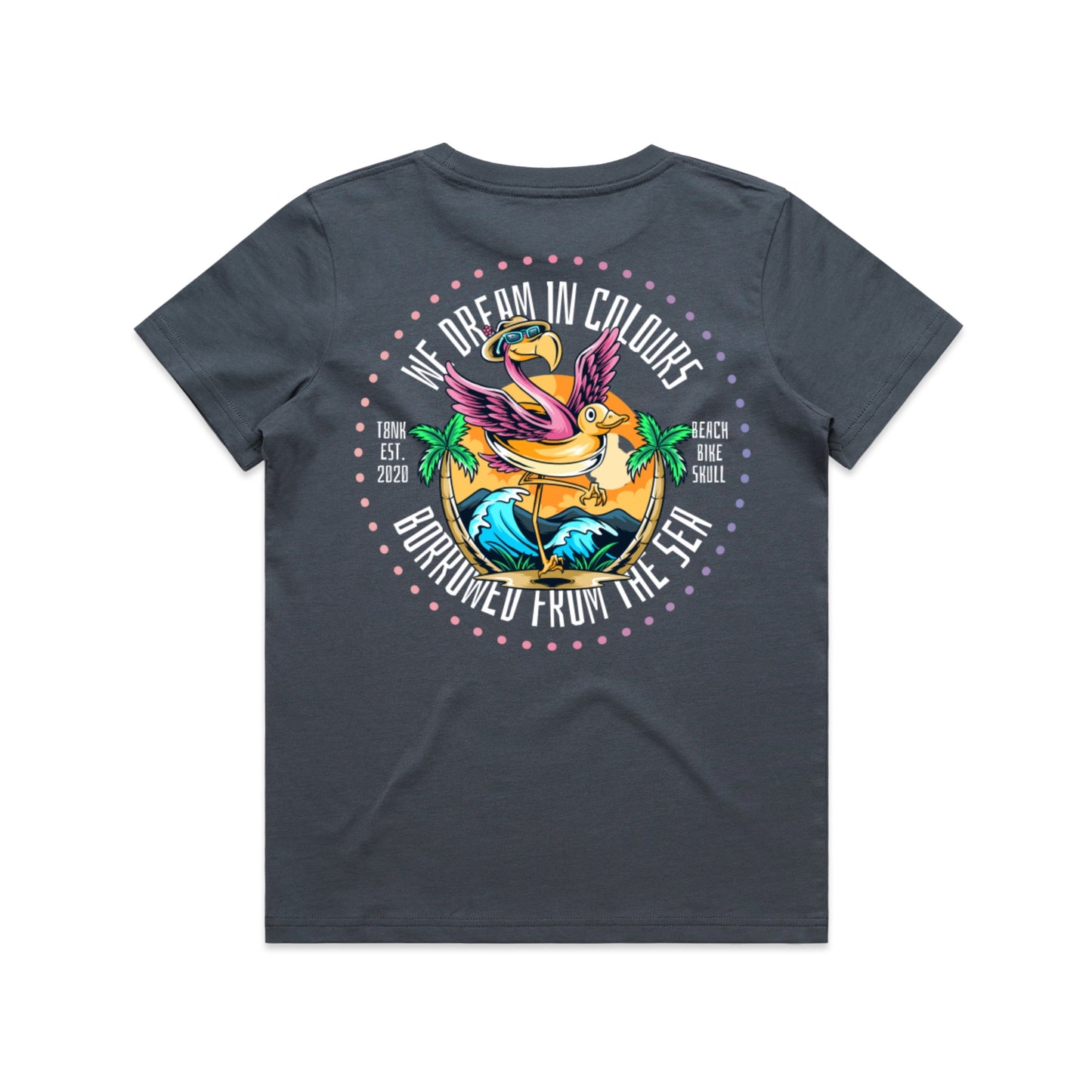 DREAM IN COLOURS FLAMINGO TEE
