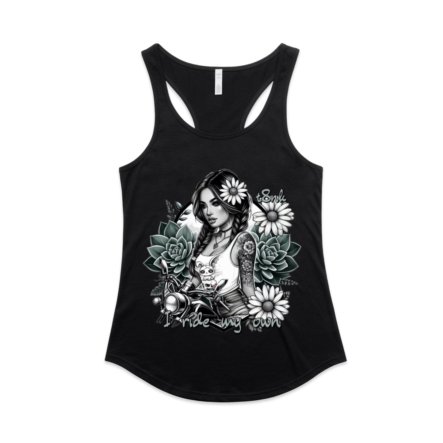 I RIDE MY OWN RACERBACK