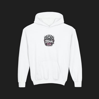 T8NK Girl Youth Hoodie | Beach Bike Skull Graphic Sweatshirt