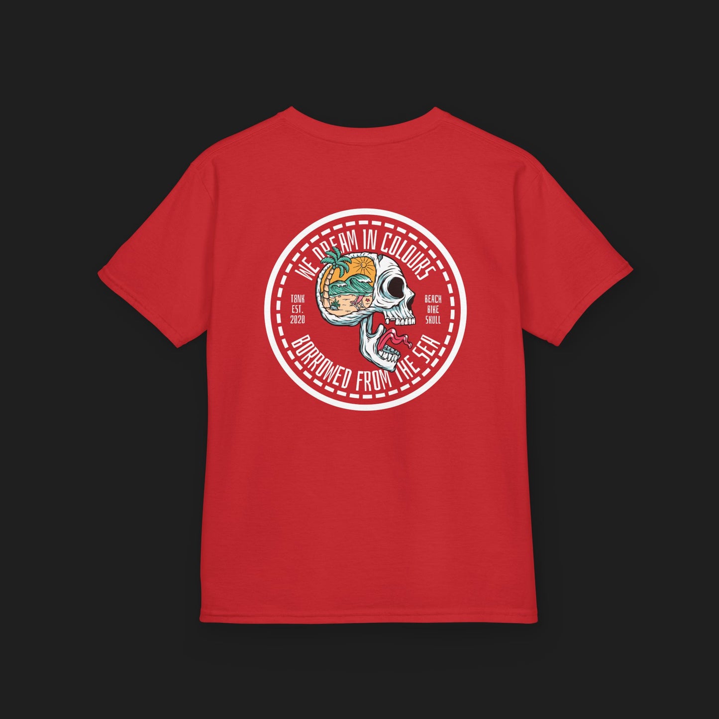 Kids Dream In Colours T-Shirt | Skull Graphic Tee