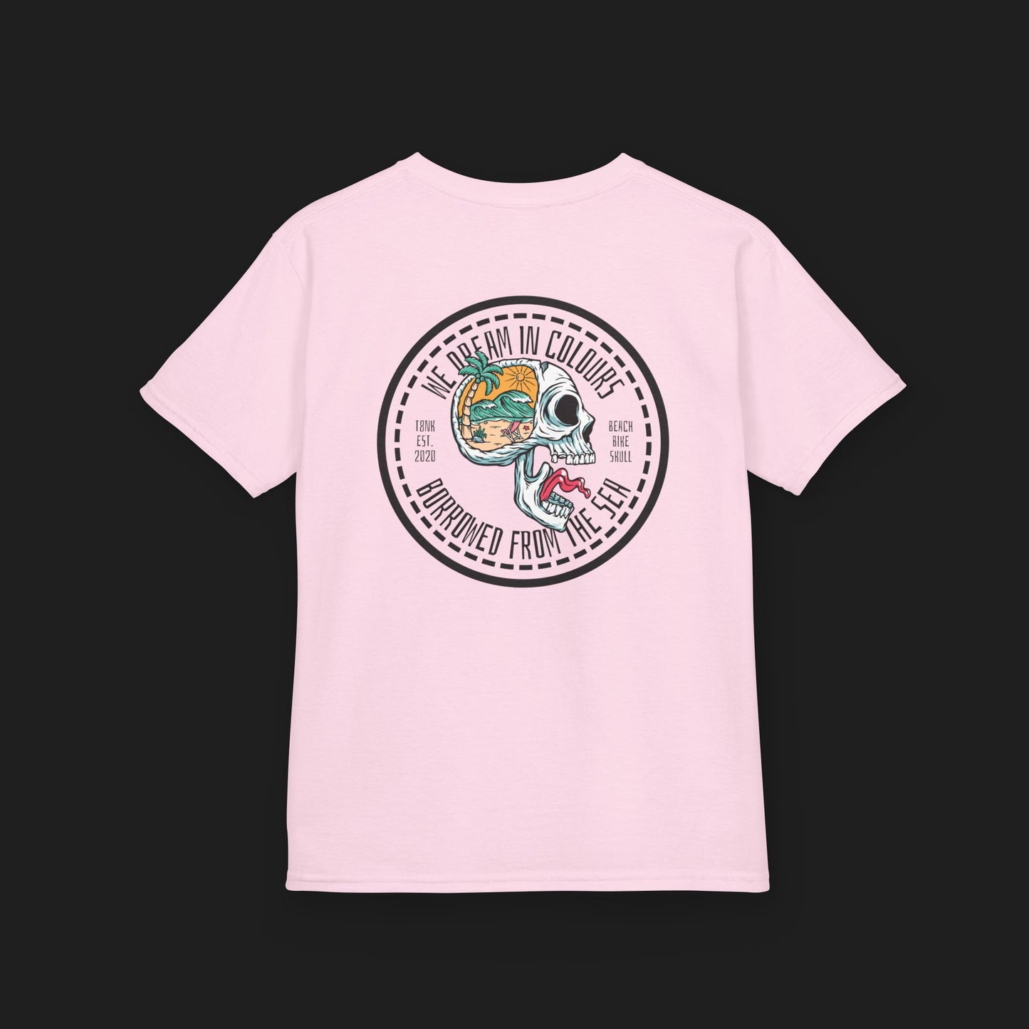 Kids Dream In Colours T-Shirt | Skull Graphic Tee