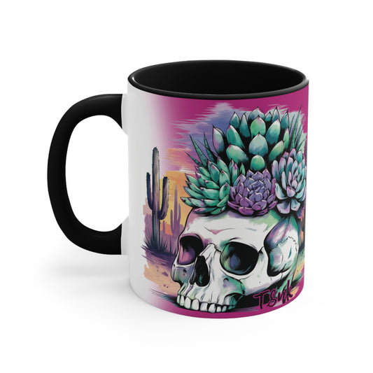 SUCCULENT SKULL MUG - T8NK