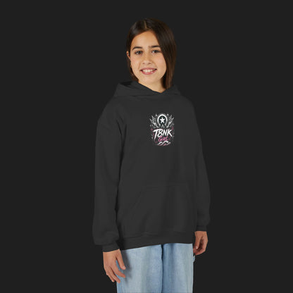 T8NK Girl Youth Hoodie | Beach Bike Skull Graphic Sweatshirt
