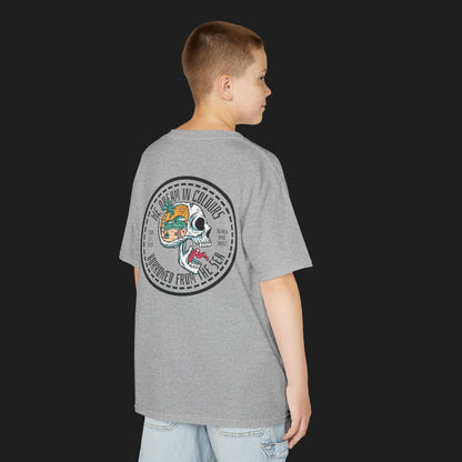 Kids Dream In Colours T-Shirt | Skull Graphic Tee