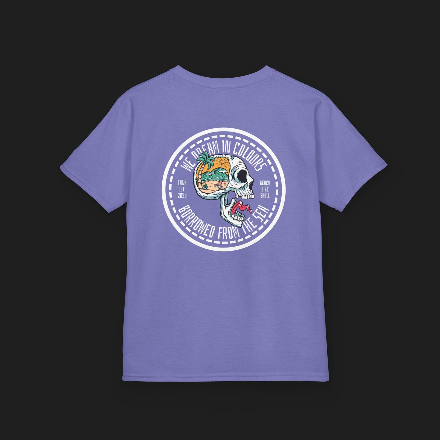 Kids Dream In Colours T-Shirt | Skull Graphic Tee