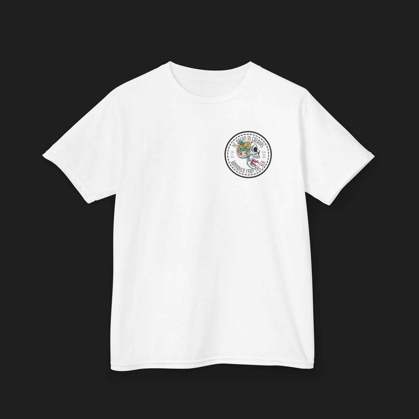 Kids Dream In Colours T-Shirt | Skull Graphic Tee