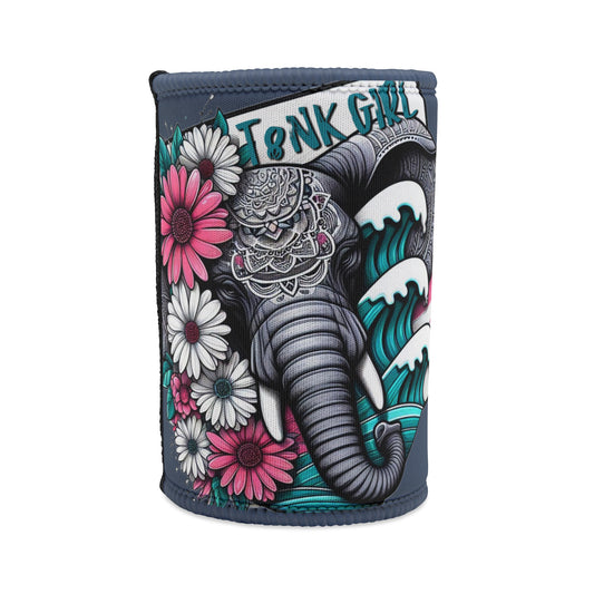 HOBO ELEPHANT STUBBY COOLER - T8NK GIRL