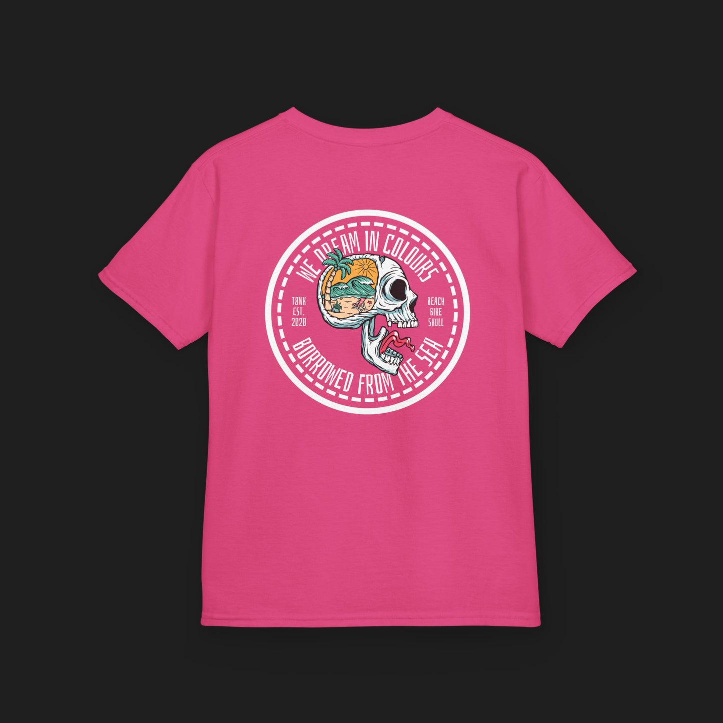 Kids Dream In Colours T-Shirt | Skull Graphic Tee