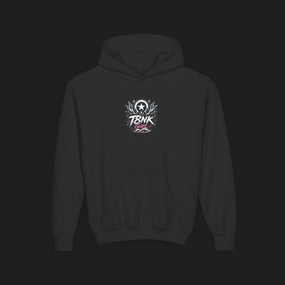 T8NK Girl Youth Hoodie | Beach Bike Skull Graphic Sweatshirt