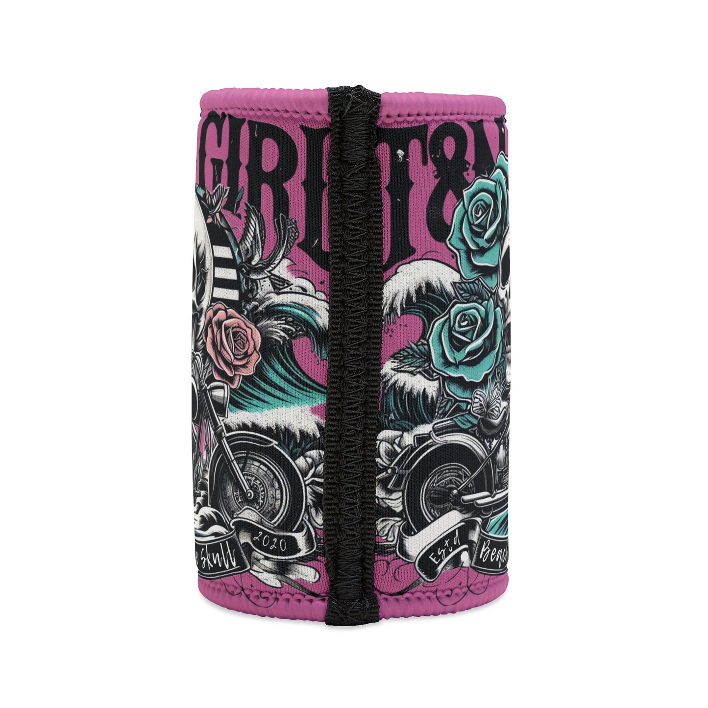 PUNK SKULL STUBBY COOLER - T8NK GIRL