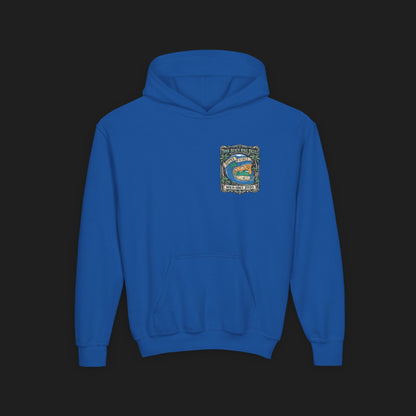 Youth Surf Vibes Hoodie | Beach Bike Skull Wild Since 2020