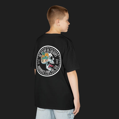 Kids Dream In Colours T-Shirt | Skull Graphic Tee