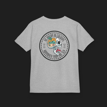 Kids Dream In Colours T-Shirt | Skull Graphic Tee