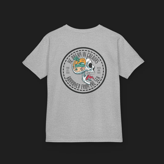 Kids Dream In Colours T-Shirt | Skull Graphic Tee