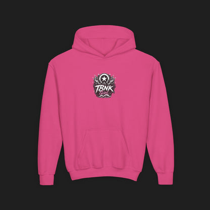 T8NK Girl Youth Hoodie | Beach Bike Skull Graphic Sweatshirt