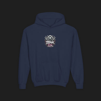 T8NK Girl Youth Hoodie | Beach Bike Skull Graphic Sweatshirt