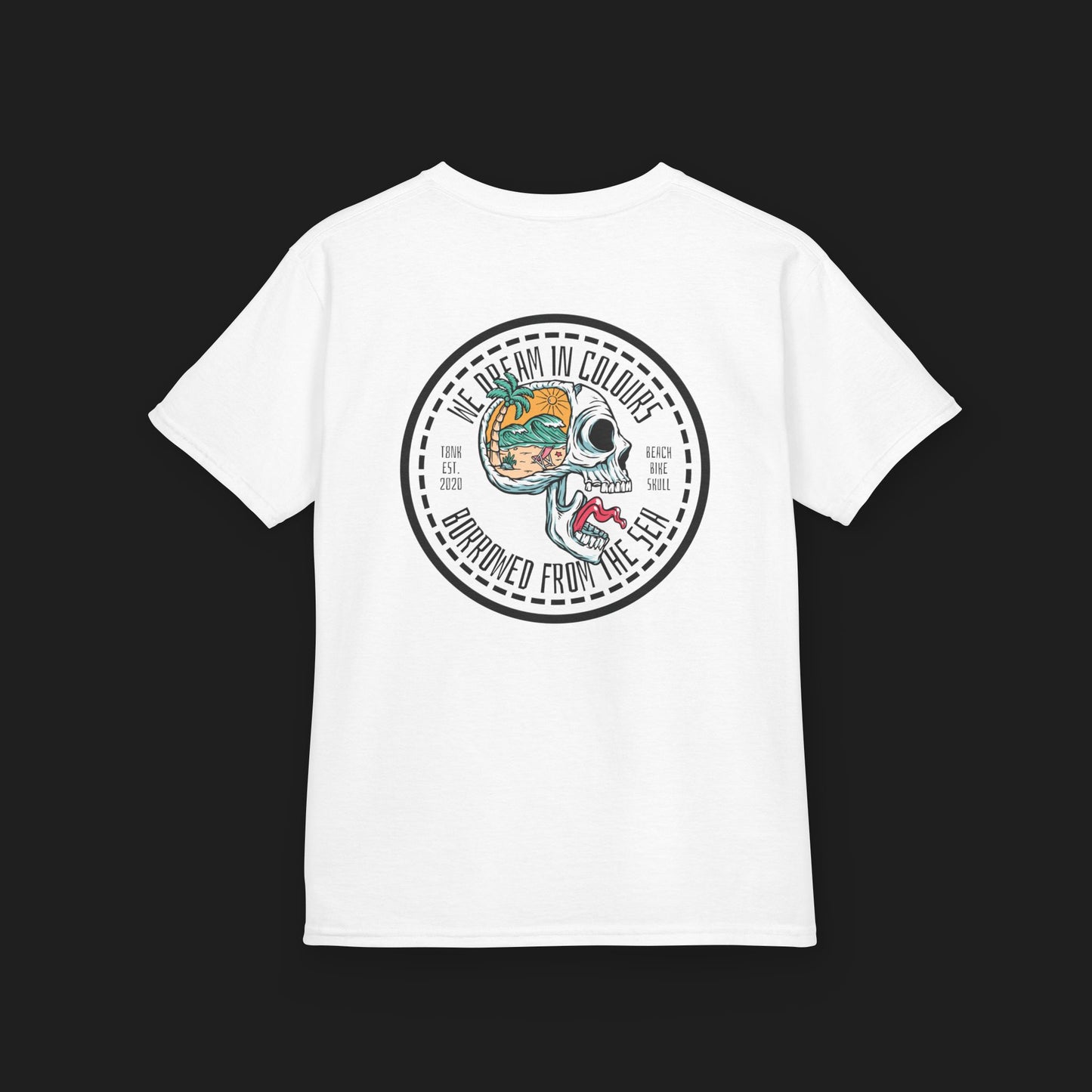 Kids Dream In Colours T-Shirt | Skull Graphic Tee