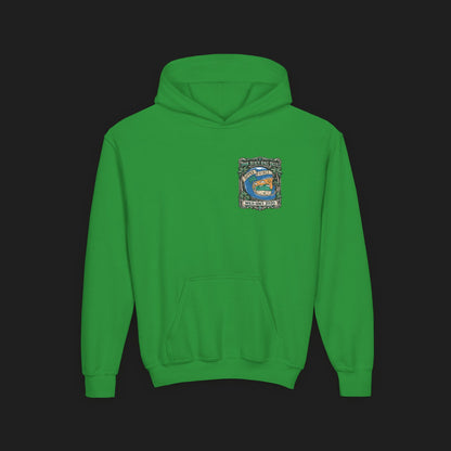 Youth Surf Vibes Hoodie | Beach Bike Skull Wild Since 2020