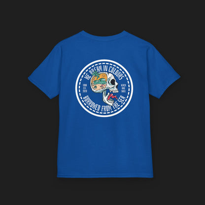 Kids Dream In Colours T-Shirt | Skull Graphic Tee