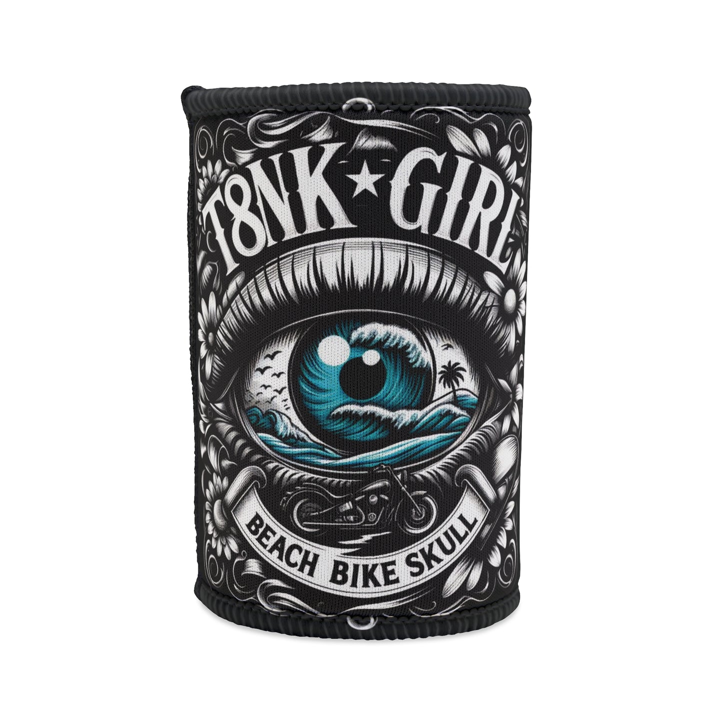 WAVES IN MY EYES STUBBY COOLER - T8NK GIRL