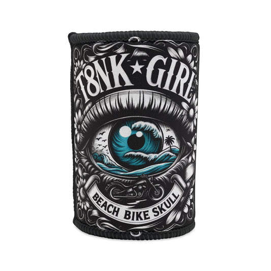 WAVES IN MY EYES STUBBY COOLER - T8NK GIRL