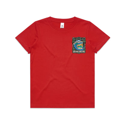 T8NK Summer Vibes Helmet Tee | Beach Bike Skull Coastal Graphic T-Shirt