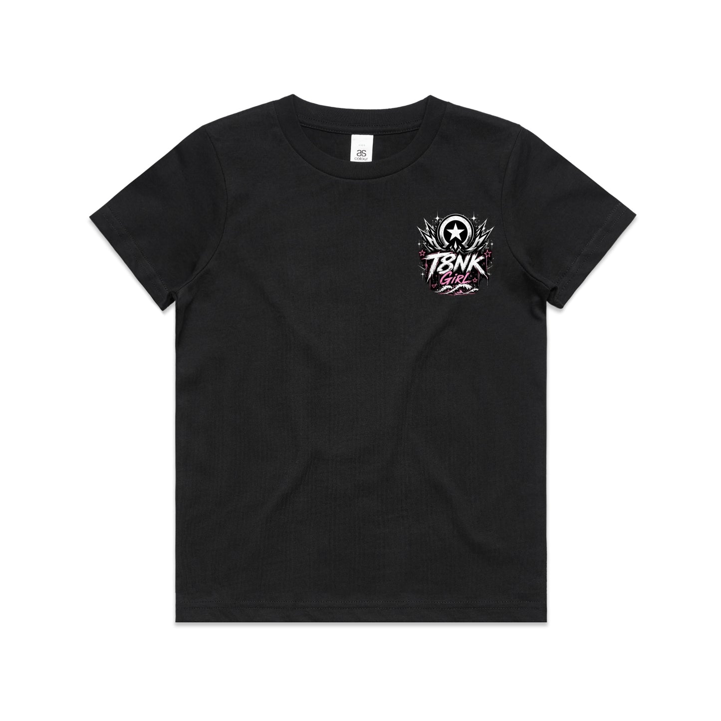 T8NK Girl Beach Bike Skull Tee | Women's Coastal Graphic F-shirt | Wild Since 2020