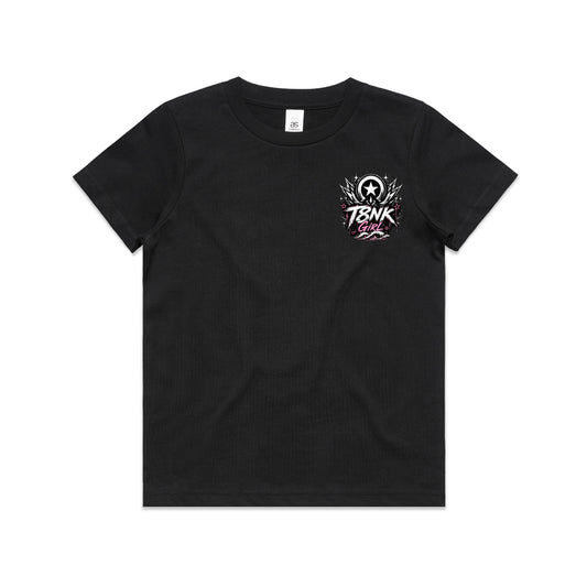 T8NK Girl Beach Bike Skull Tee | Women's Coastal Graphic F-shirt | Wild Since 2020