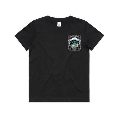 T8NK Endless Adventure Astronaut Surf Tee | Retro Space Beach Graphic Tee