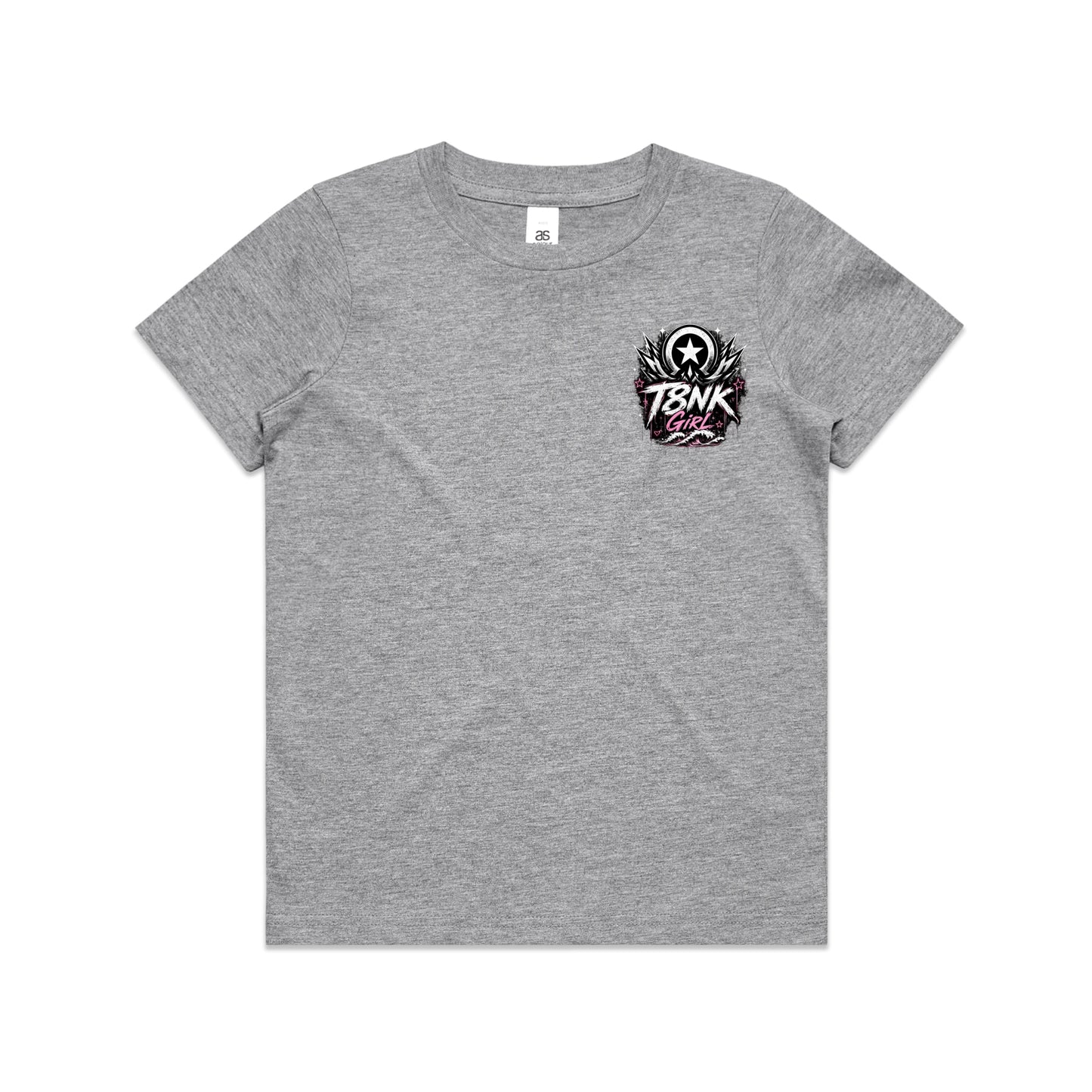 T8NK Girl Beach Bike Skull Tee | Women's Coastal Graphic F-shirt | Wild Since 2020