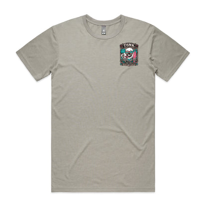 T8NK Forever Chasing The Wave Skull Tee | Vintage Surf Skull Graphic T-Shirt
