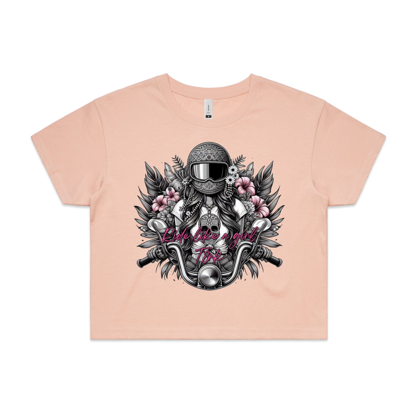 RIDE LIKE A GIRL CROP