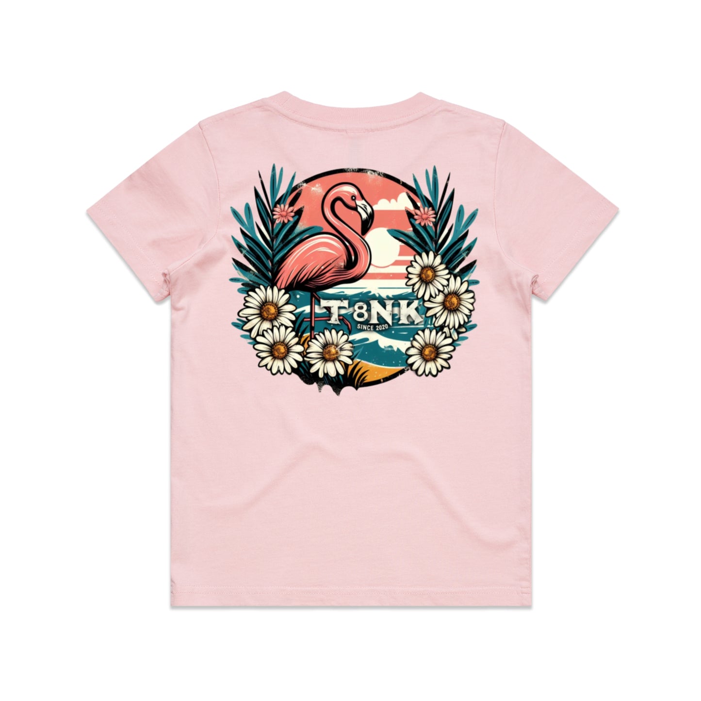 LIVE LOVE FLAMINGO TEE