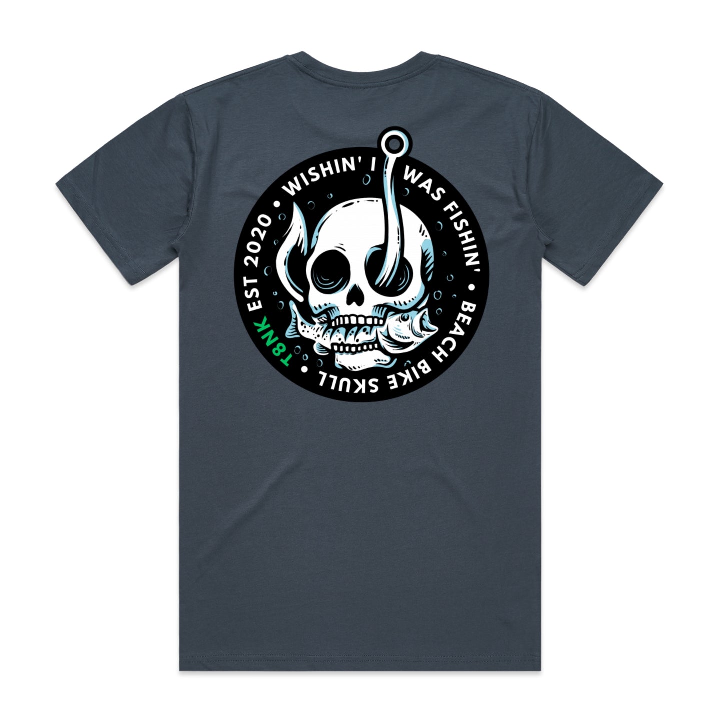 BORN TO FISH ADULTS TEE