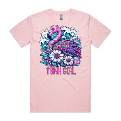 T8NK GIRL FLAMINGO TEE