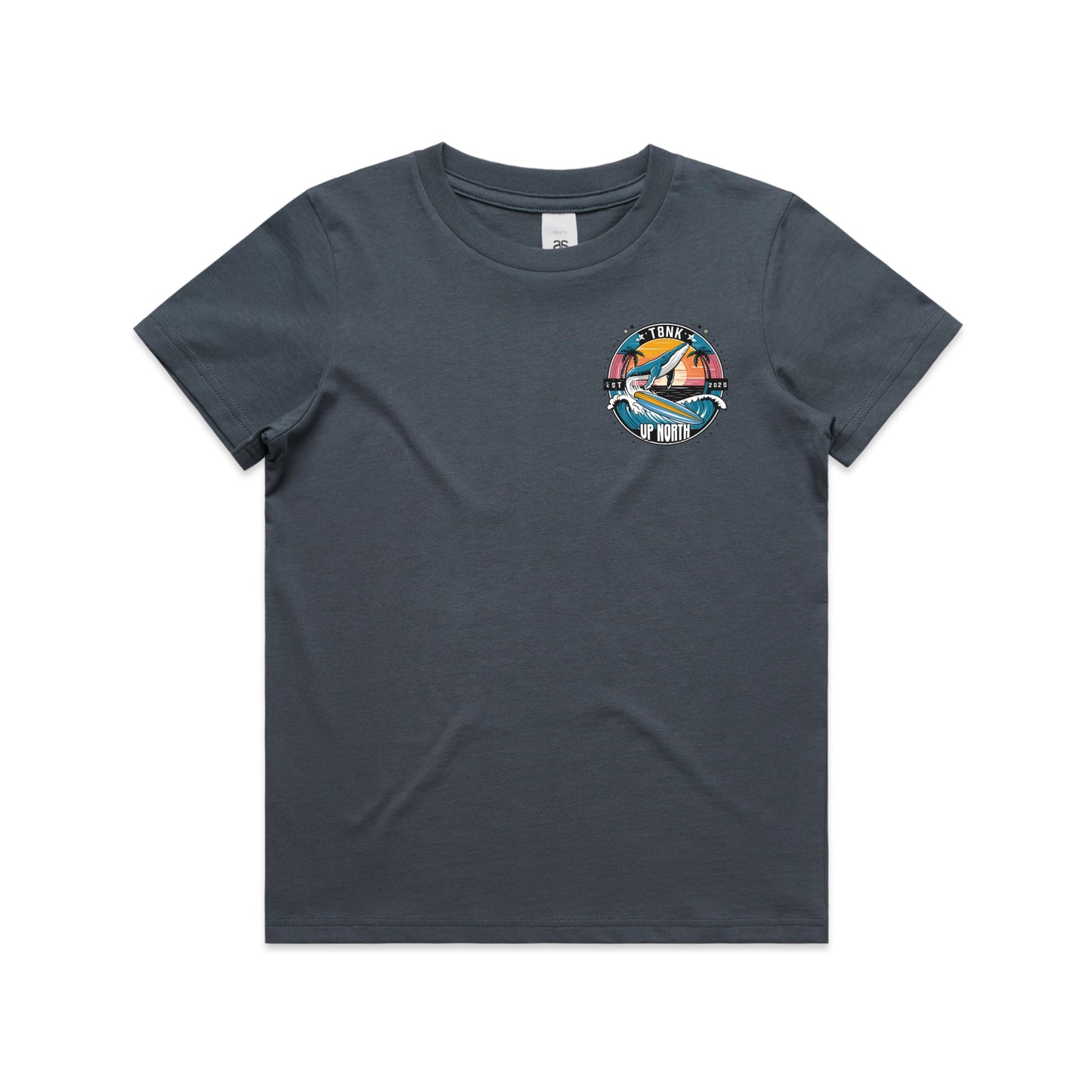 WHALE SURFING KIDS TEE
