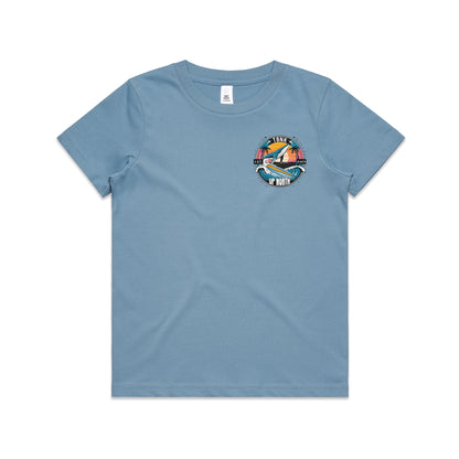WHALE SURFING KIDS TEE