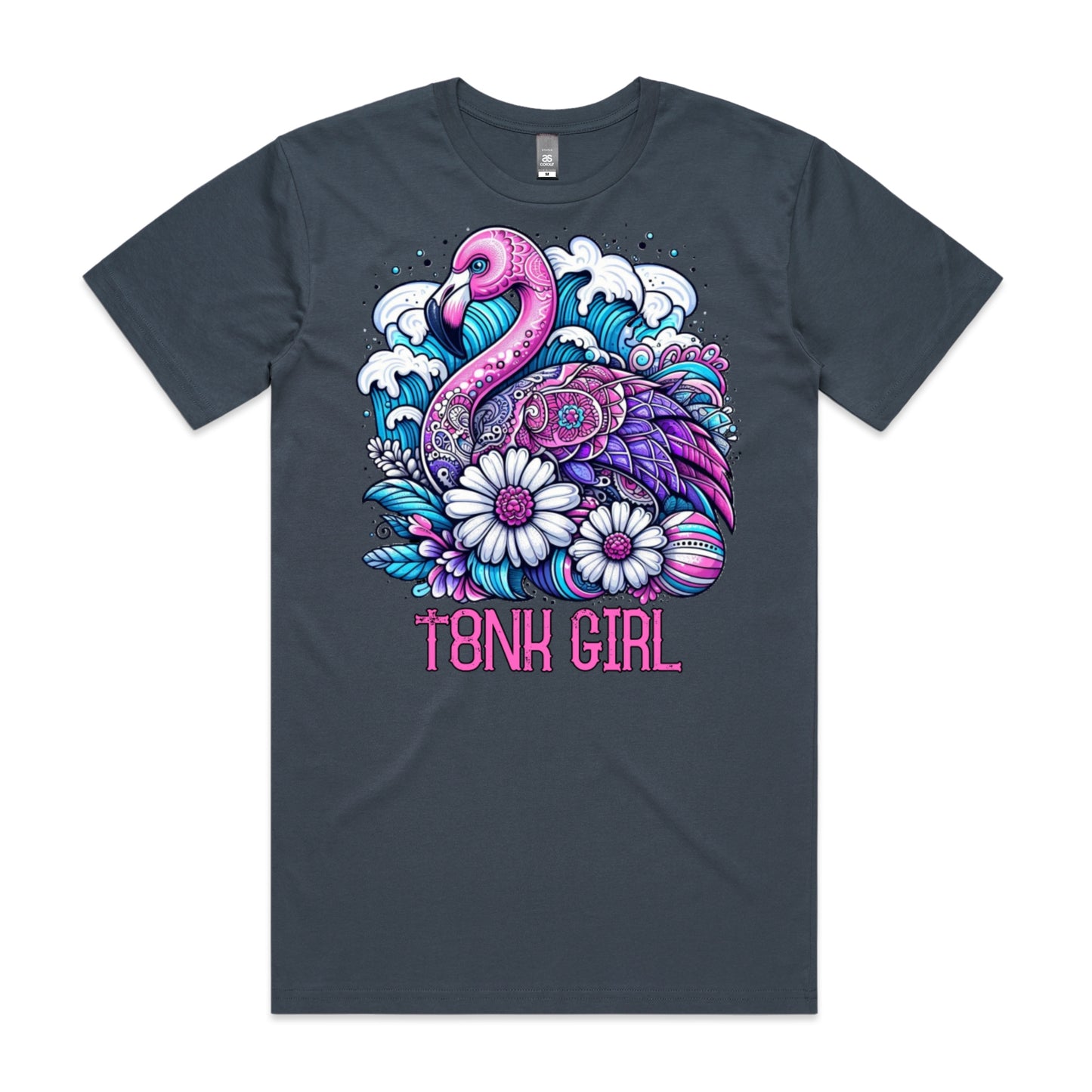 T8NK GIRL FLAMINGO TEE
