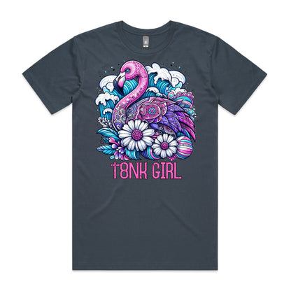 T8NK GIRL FLAMINGO TEE