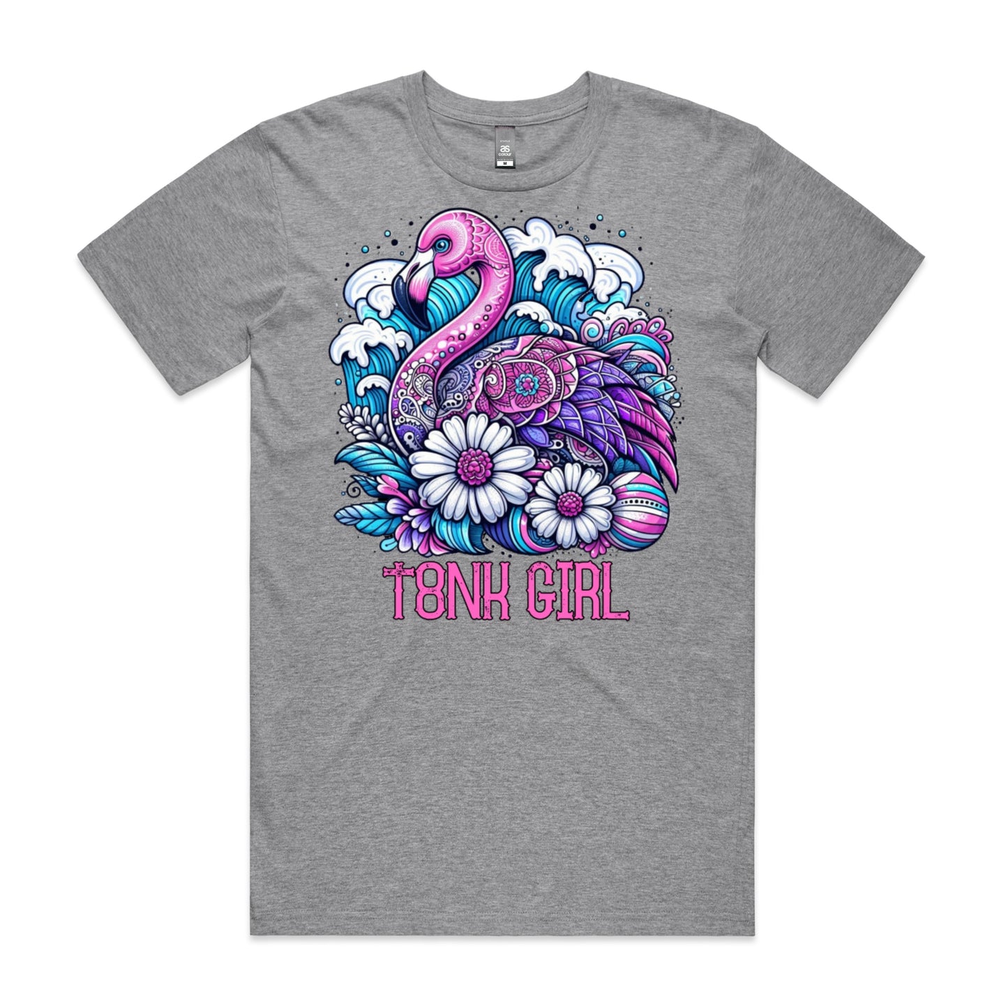 T8NK GIRL FLAMINGO TEE