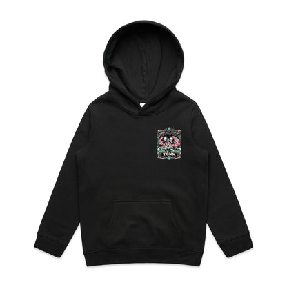 T8NK Always Salty Never Soft Crab Skull Hood | Coastal Graphic Hoodie