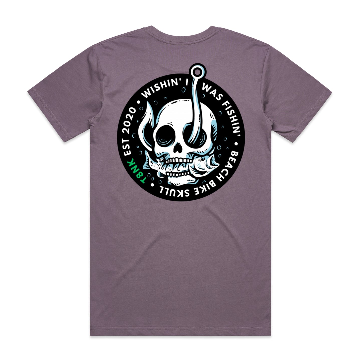 BORN TO FISH ADULTS TEE