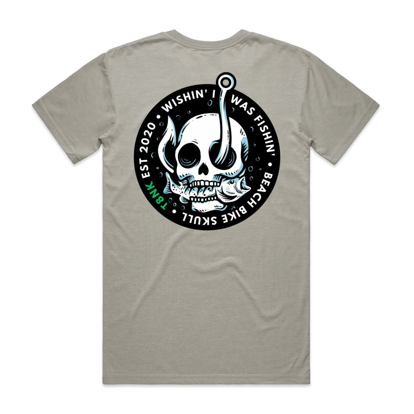 BORN TO FISH ADULTS TEE