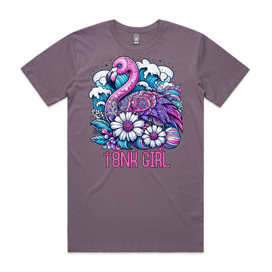 T8NK GIRL FLAMINGO TEE