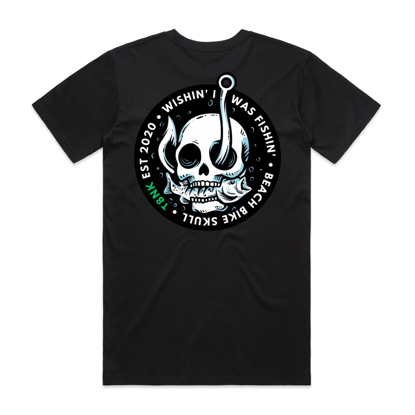 BORN TO FISH ADULTS TEE