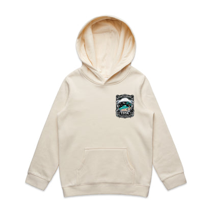 T8NK Endless Adventure Astronaut Surf Hood | Retro Space Beach Graphic Hoodie