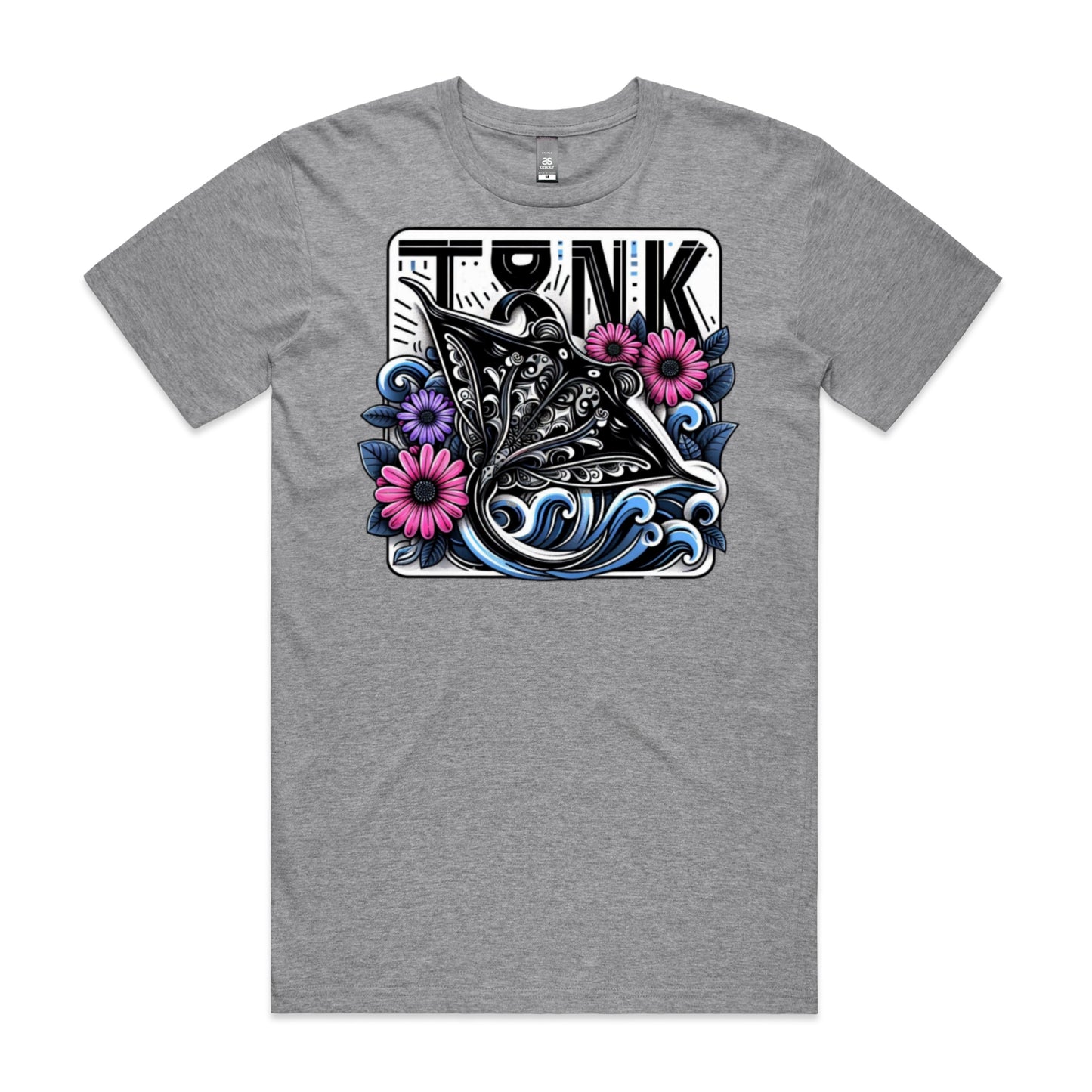 FLOWERFUL MANTARAY UNISEX FIT TEE