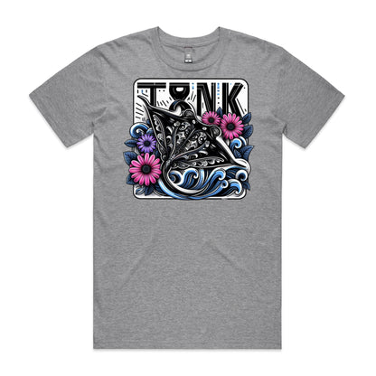 FLOWERFUL MANTARAY UNISEX FIT TEE